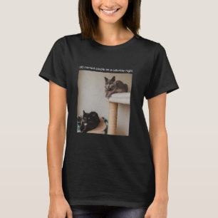 Camiseta Cat Meme Tshirt Silly Cat Funny Kitty Meow Hiss Ki