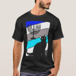 Camiseta Cat Menorah Hanukkah Cute Kitten Chanukah Jewish H<br><div class="desc">El Gato Menorah Hanukkah Cute Kitten Chanukah Festividades Judías.</div>