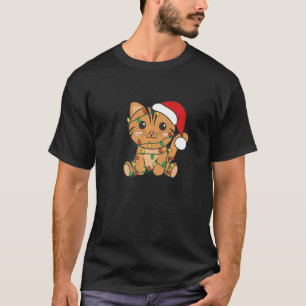 Camiseta Cat Merry Christmas Winter Animals Cats Navidades
