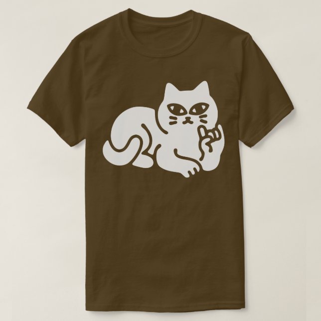 CAMISETA CAT METALIZADO (Diseño del anverso)
