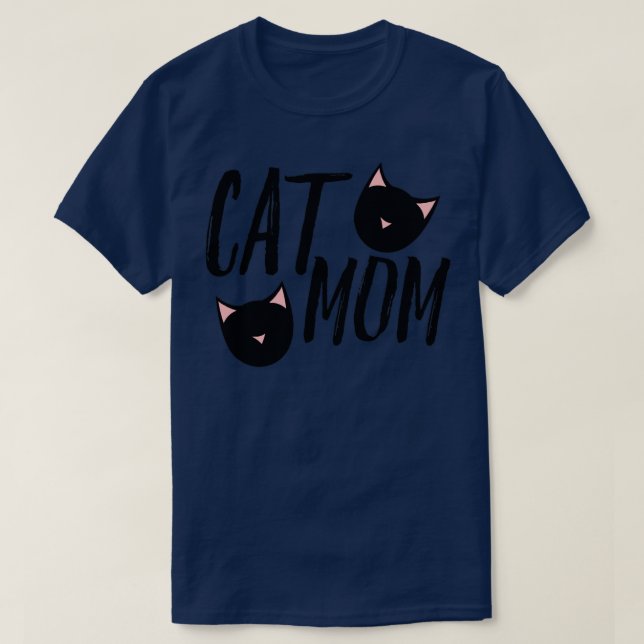 Camiseta Cat Mom15 (Diseño del anverso)