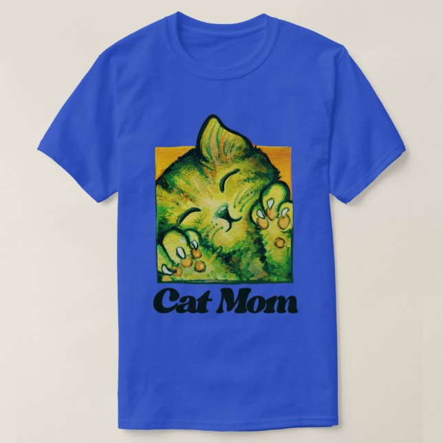 Camiseta Cat Mom7 (Diseño del anverso)