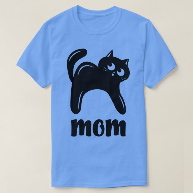 Camiseta Cat Mom 3 (Diseño del anverso)