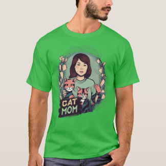 Camiseta Cat Mom 6