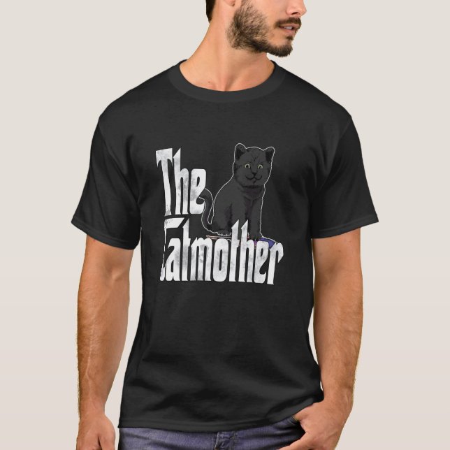 Camiseta Cat Mom Catmother Cute Cat Mother Kitty Mommy  1 (Anverso)