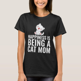 CAMISETA CAT MOM FAPPINESS ES T-SHIRS