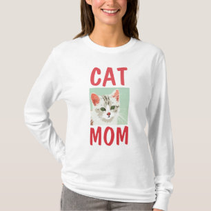 Camiseta CAT MOM (gatitos)Camisetas