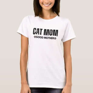 Camiseta Cat Mom Good Mother Paws