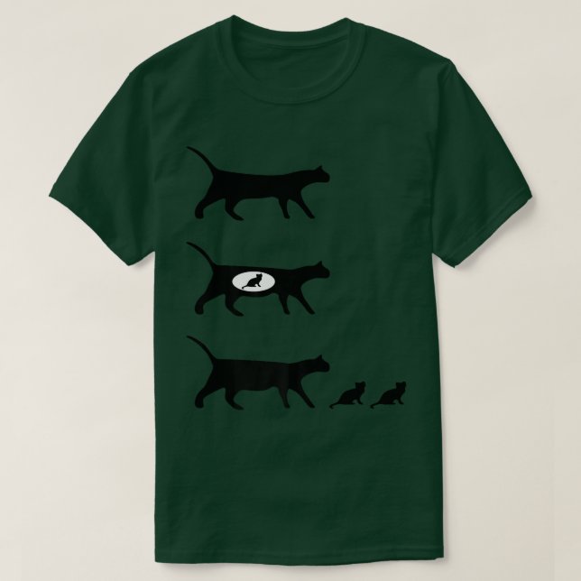 Camiseta Cat Mom Kittens  (Diseño del anverso)