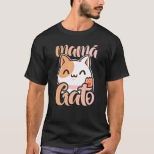 Camiseta Cat Mom Mamá Mamá Gato