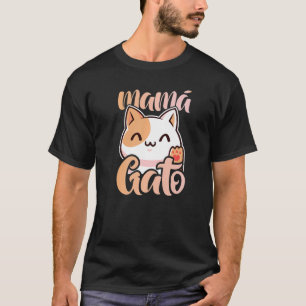 Camiseta Cat Mom Mamá Mamá Gato