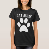 CAT MOM PAW IMINT T-Shirts