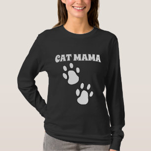 CAMISETA CAT MOM PAW IMPRESIONES T-SHIRTS