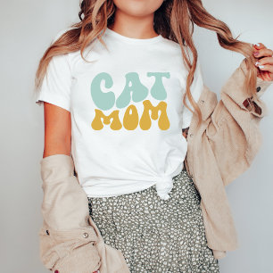 Camiseta Cat Mom Shirt