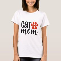 Cat Mom T-Shirt