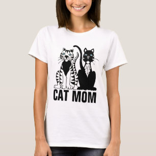 CAMISETA CAT MOM T-SHIRTS