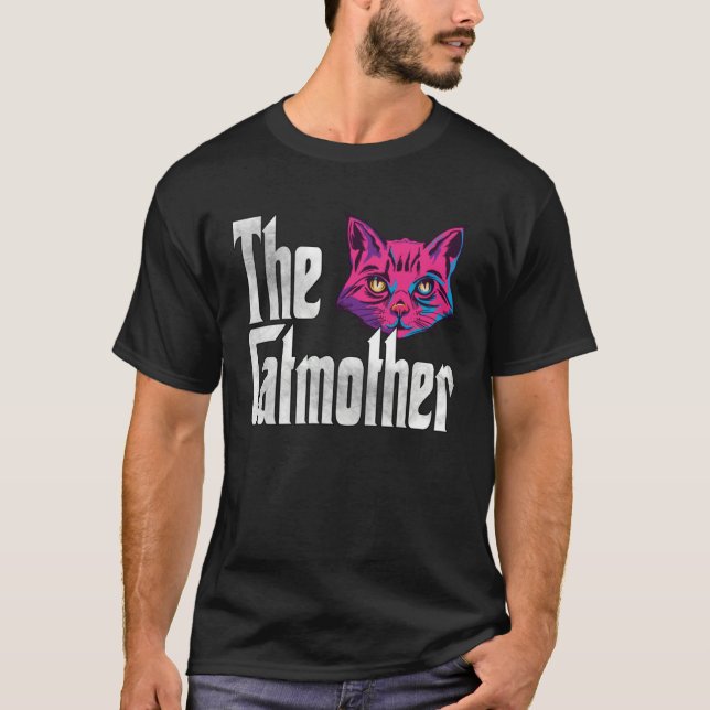Camiseta Cat Mom The Catmother Crazy Cat Mother Kitty Mommy (Anverso)