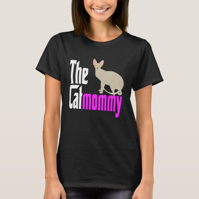 Camiseta Cat Mom The Catmother Crazy Cat Mother Kitty Mommy (Anverso)