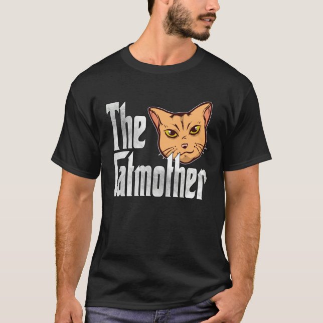 Camiseta Cat Mom The Catmother Crazy Cat Mother Kitty Mommy (Anverso)