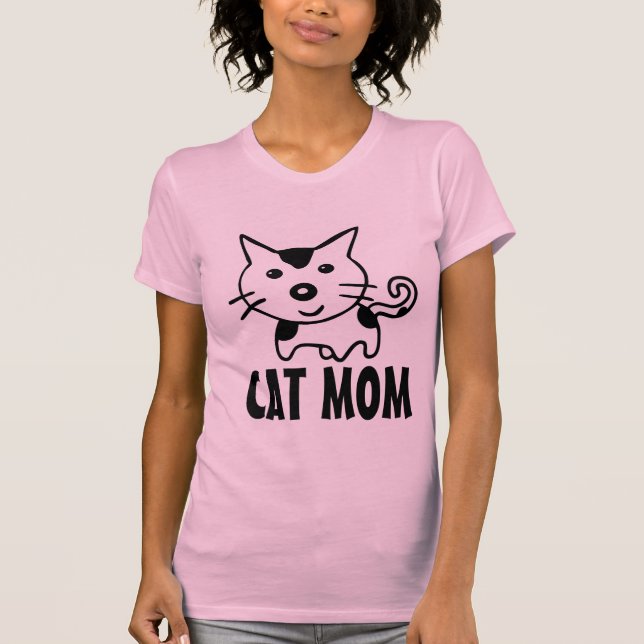 CAMISETA CAT MOM TSHIRTS (Anverso)