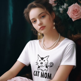 CAMISETA CAT MOM TSHIRTS
