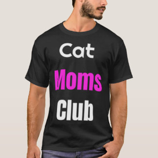 Camiseta Cat Moms Club