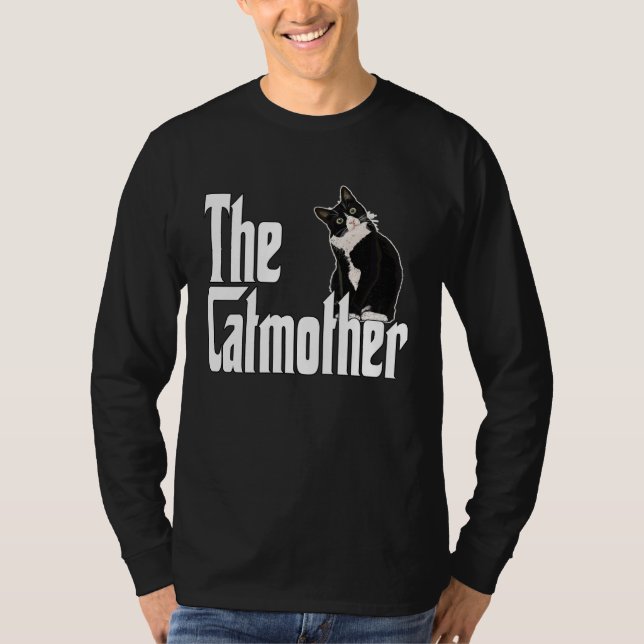 Camiseta Cat Mother The Catmother Crazy Cat Mom Mama  2 (Anverso)