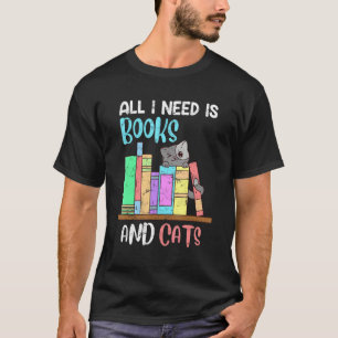Camiseta Cat Mum Cat Owners Cats And Books