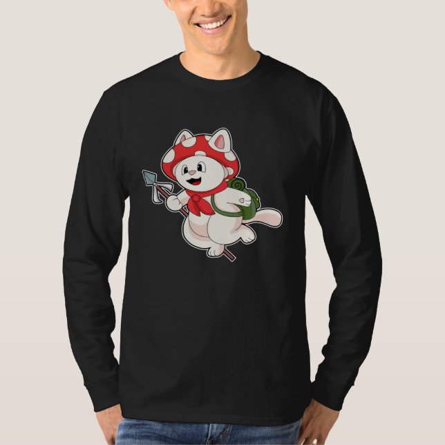 Camiseta Cat Mushroom (Anverso)