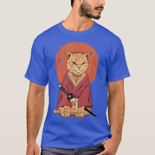 Camiseta Cat Neko Battousai Funny Kittens Tee Cat Lover