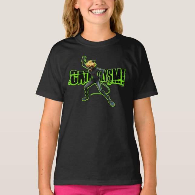 Camiseta Cat Noir | Cataclismo (Anverso)