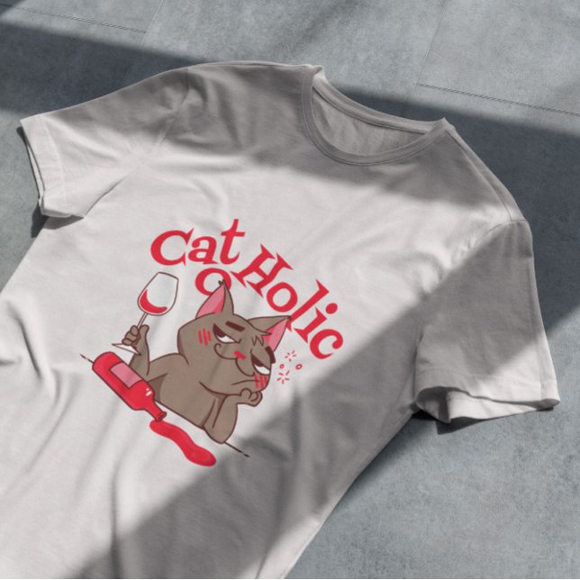 Camiseta Cat O Holic (Subido por el creador)