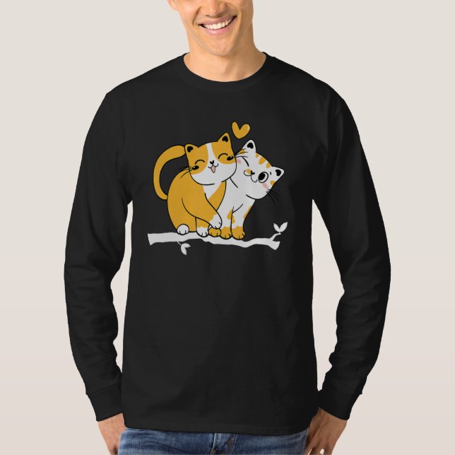 Camiseta Cat Owner Cute Cat  Baby Cats Owner I Cute Cats (Anverso)