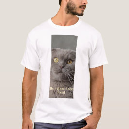 Camiseta Cat para hombres