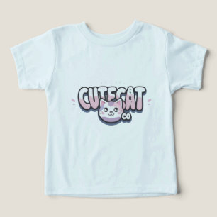 Camiseta Cat Personalizado Cute