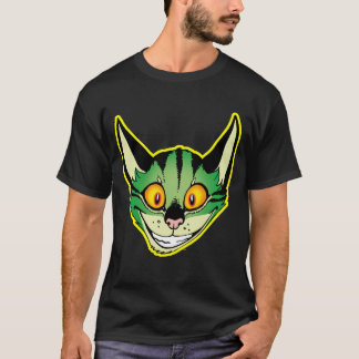 Camiseta Cat Personalizado Fluorescente