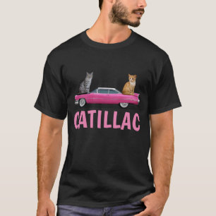 CAMISETA CAT PINK CADDY COCHE CLÁSICO