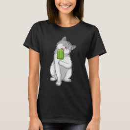 Camiseta Cat Popsicle