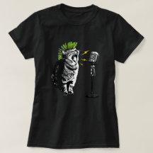 Cat Punk, Fun Graphic T-Shirt