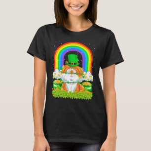 Camiseta Cat Rainbow Leprechaun Persa Cat St Patrick's