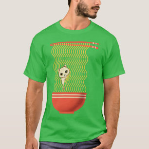 Camiseta Cat Ramen