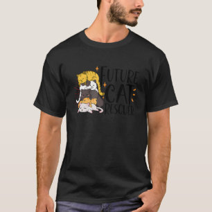 CAMISETA CAT RESCATE DE DERECHOS DE LOS ANIMALES RESCATE CA