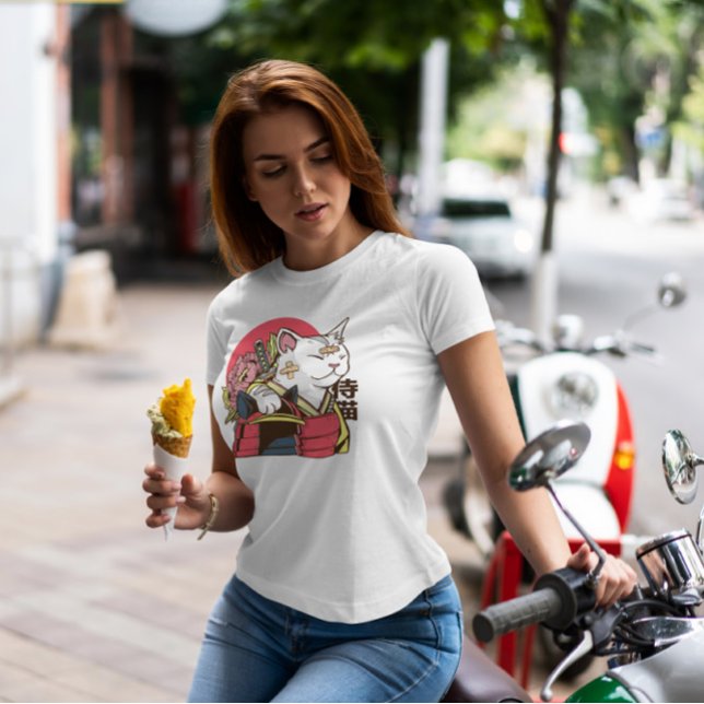 Camiseta Cat Samurai (Subido por el creador)