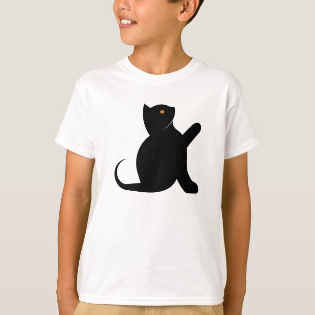 Camiseta Cat Saying Hello (Anverso)