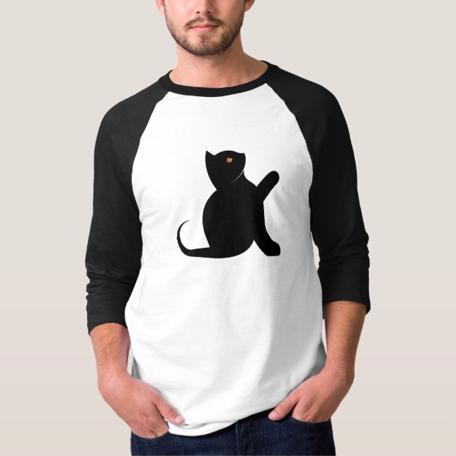 Camiseta Cat Saying Hello (Anverso)