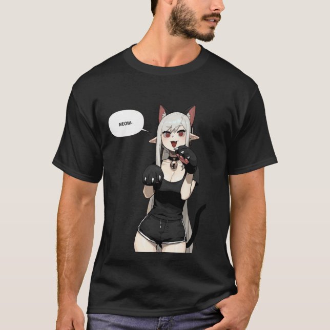 Camiseta cat shirt (Anverso)