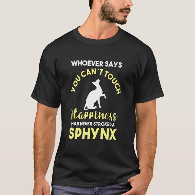 Camiseta Cat Sphynx 5 (Anverso)