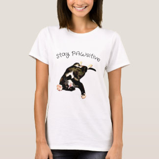 Camiseta Cat Stay PAWsitive Meow T-Shirt