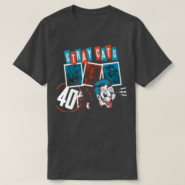 Camiseta Cat Stray (Diseño del anverso)