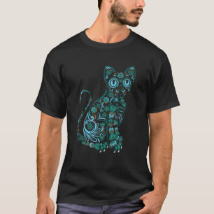 Camiseta Cat Sugar Skull Earth Day Kitten Lover